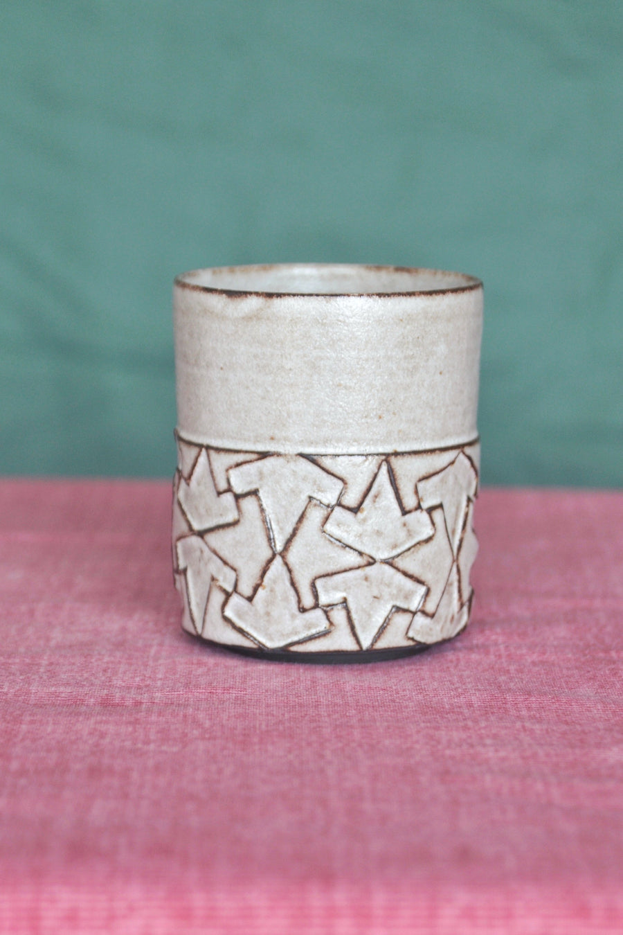 handcarved cup