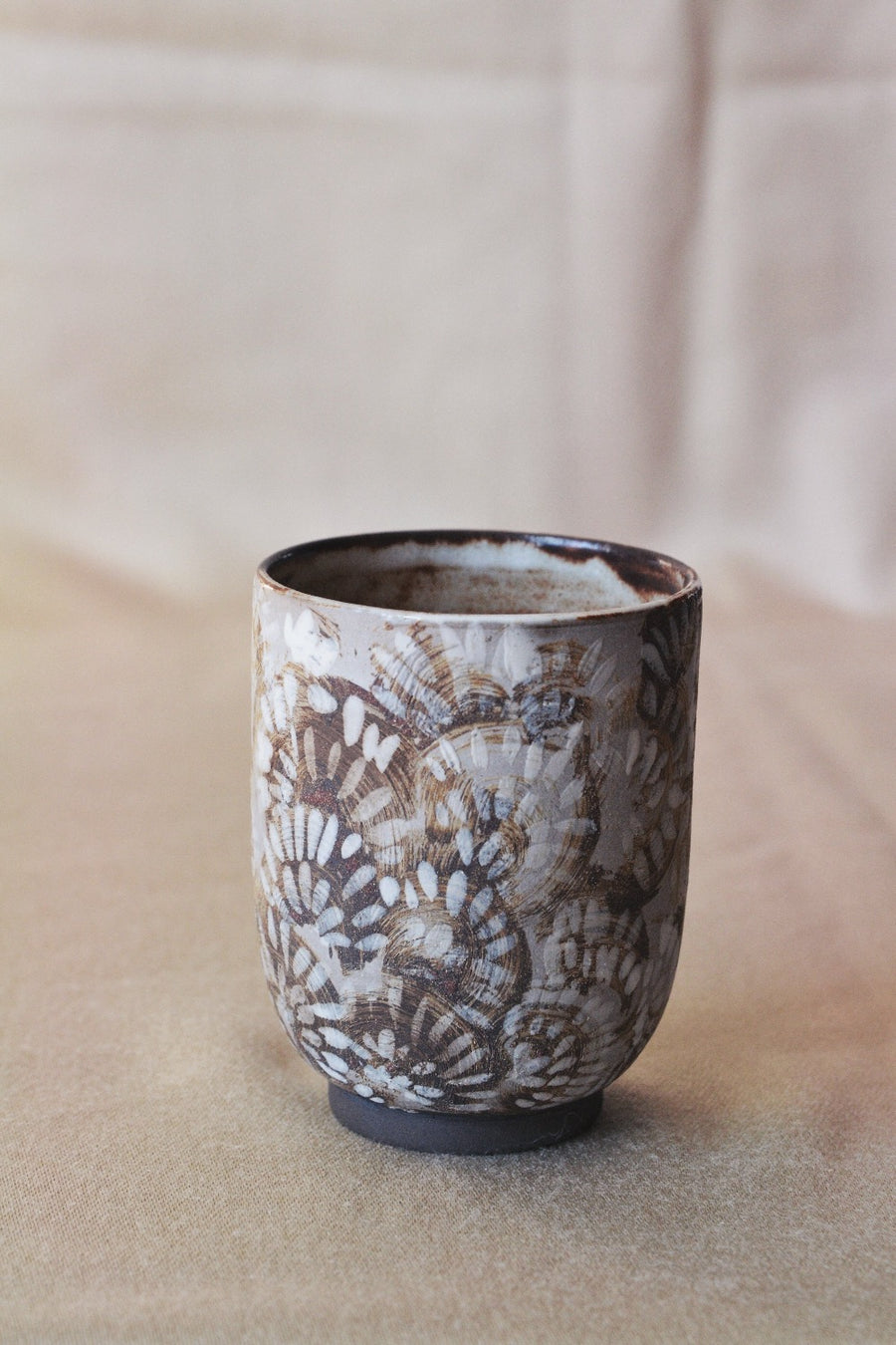 vaso de cerámica yunomi