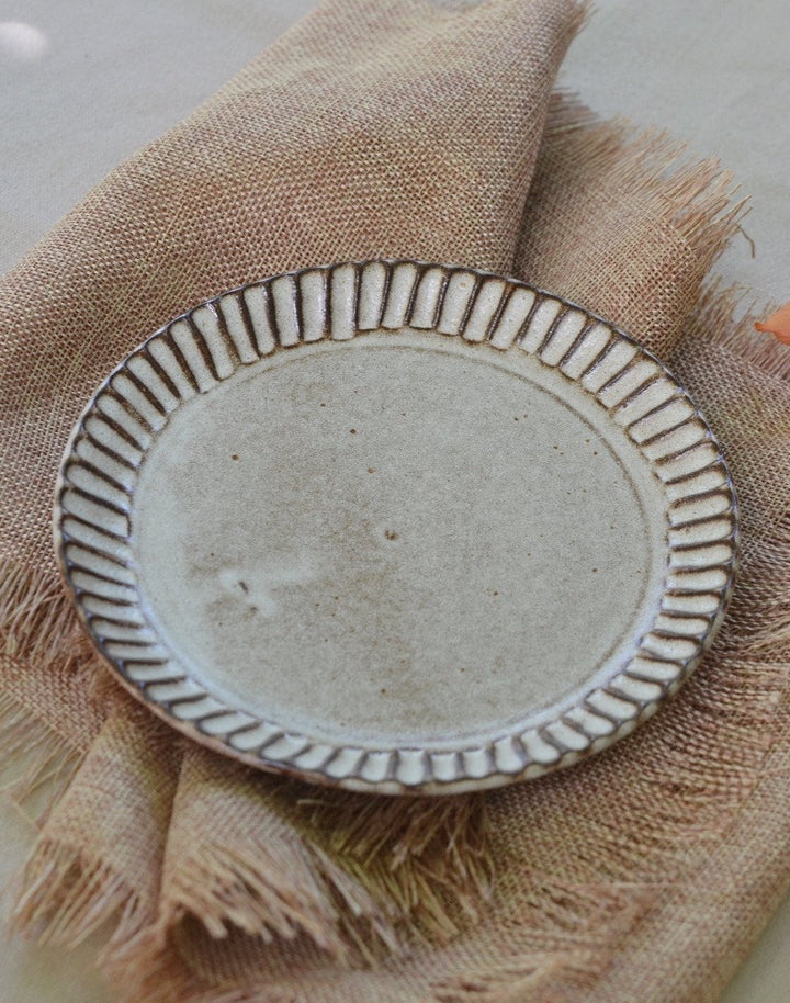 pequeño plato de postre